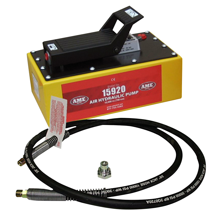 AME 5 Qt. Hydraulic Pump with Hose and Coupler - Storage